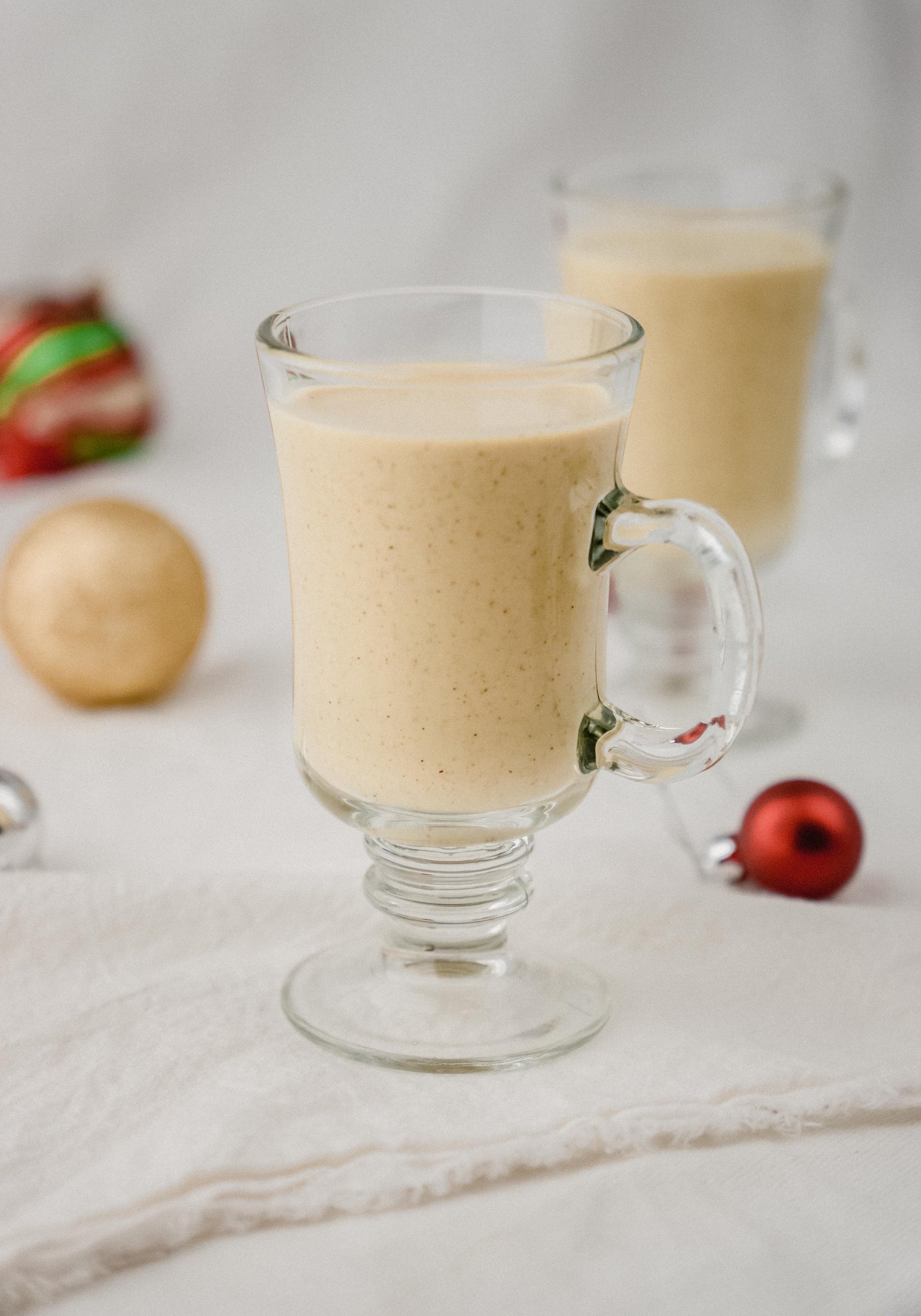 Dairy Free Eggnog (with a vegan option!)